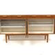 Scandinavian teak sideboard, Bertil Fridhagen, Bodafors, Sweden, 1960