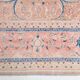 Tapis persan classique antique 57s rose blush bleu 10x13, 293x388 cm