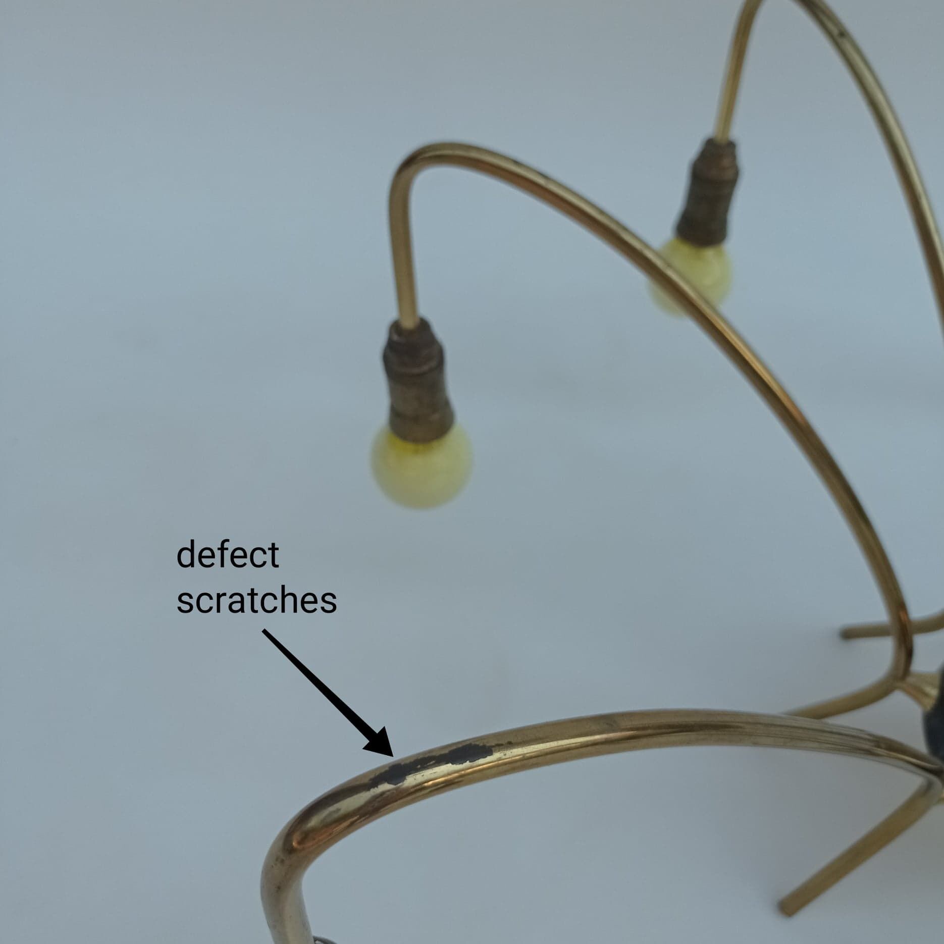 Ceiling lamp from the 1970s, Germany