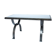 Table d’appoint en fer forgé vintage brutaliste par Raymond Subes