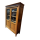 Walnut display cabinet
