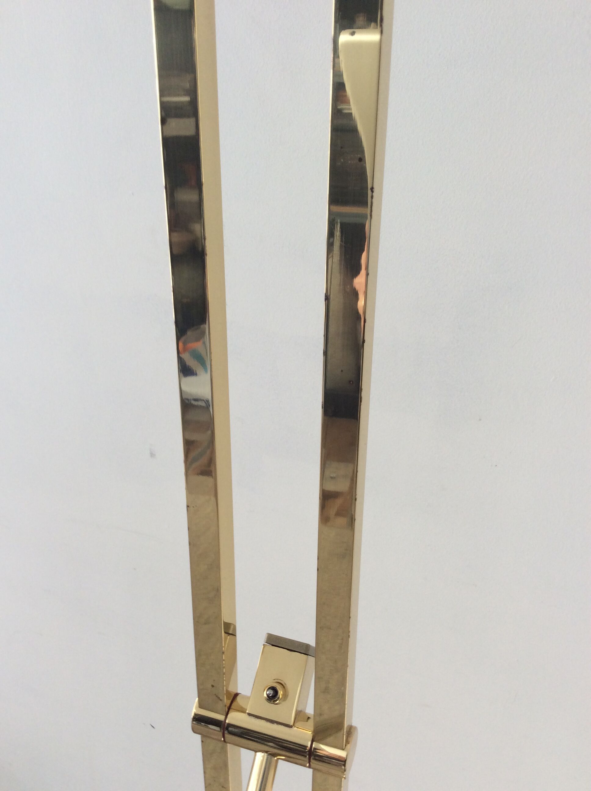 Deknudt brass floor lamp from the 70s