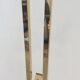 Deknudt brass floor lamp from the 70s