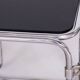 Mid-Century Nesting Tables in Chrome-Plated Steel and Glass, Czechia, 1960s, Set of 2