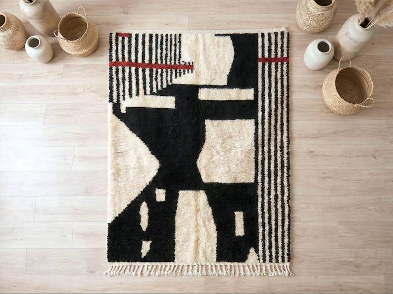 Magnificent Moroccan handmade rug 200cm x 300cm.