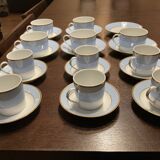 Service thé et café haviland florentine lavande