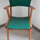 Green bridge chair - 1950s/60s