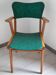 Green bridge chair - 1950s/60s