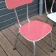 Paire de chaises en formica vintage