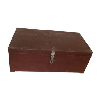 Vintage box 1960 - 63 x 32 x 24 cm