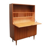 1960s secretary combination in walnut