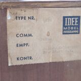 Sideboard by Erich Stratmann, teak, hairpin legs, cabinet,  1960s