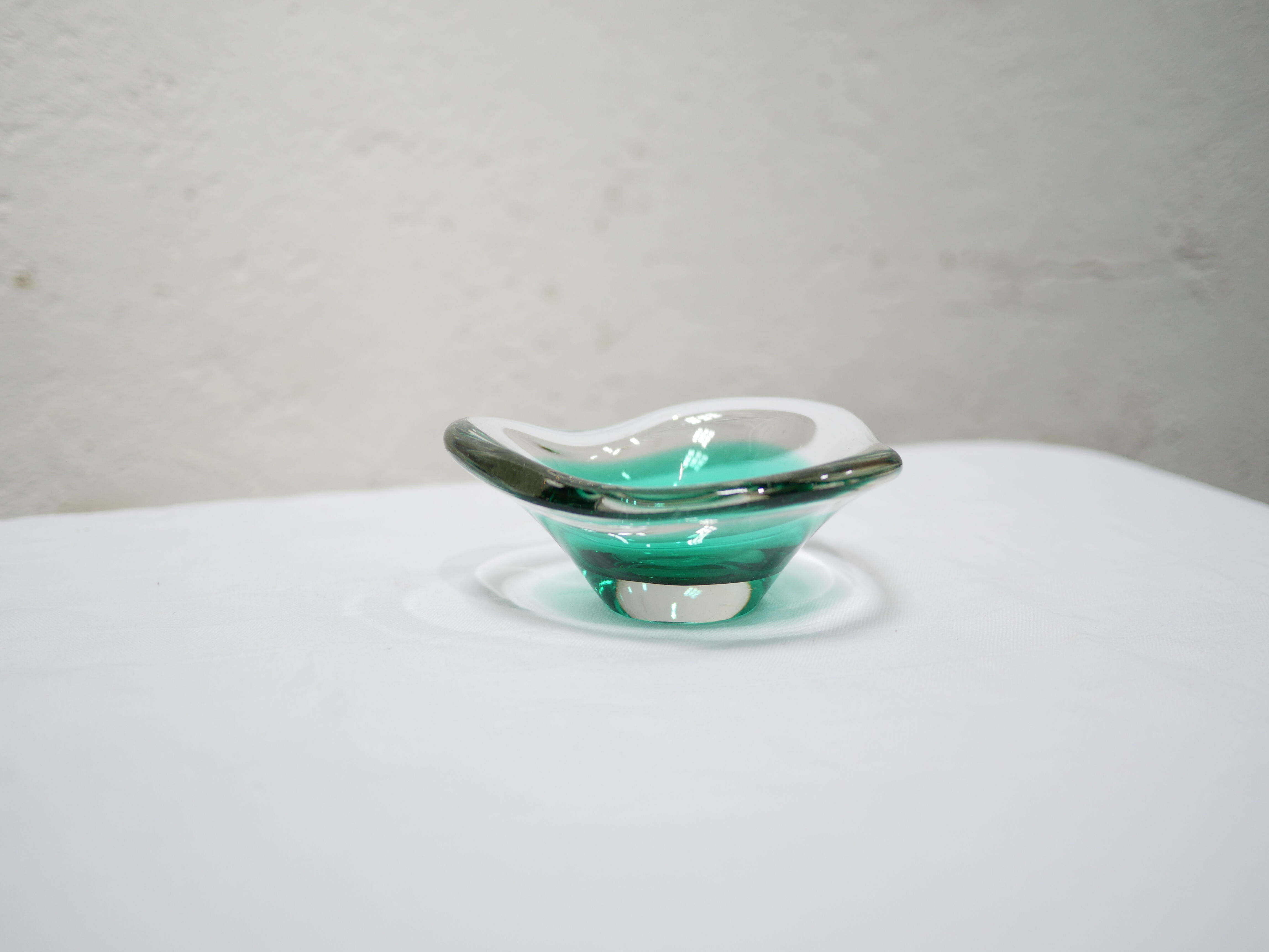 Empty vintage Murano glass pocket