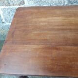 Wooden bistro table, legs turned 125 cm