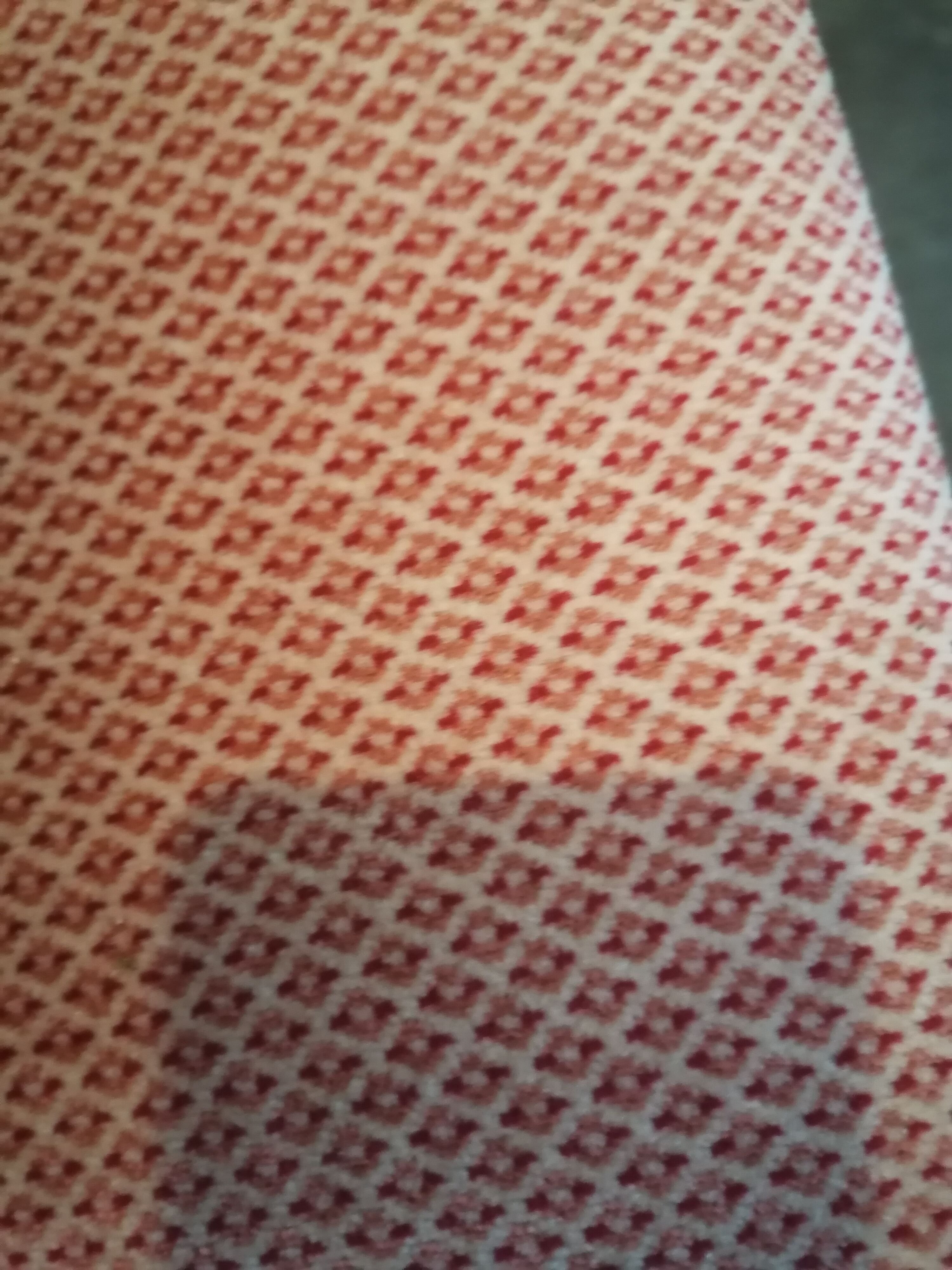 Lot 4 chairs Scandinavian teak 1960 fabric