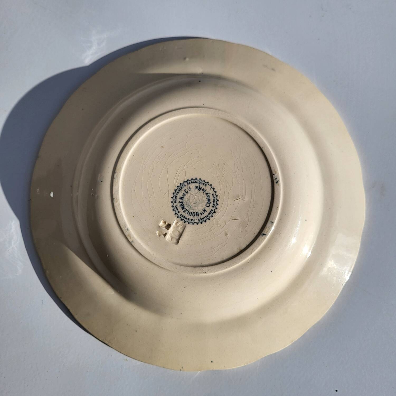 Plate 1900 Hippolyte Boulenger ▪︎ Choisy