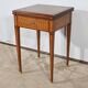 Mahogany and marquetry games table, Art Nouveau, 1920
