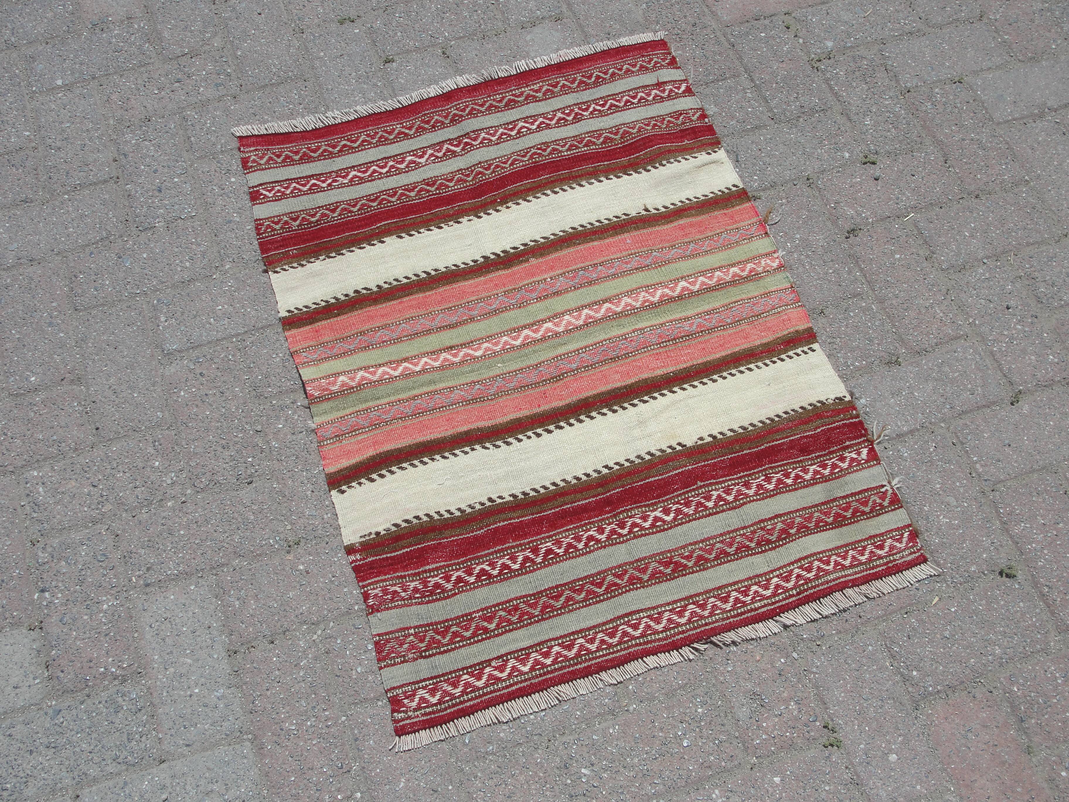 small kilim rug 65x90cm