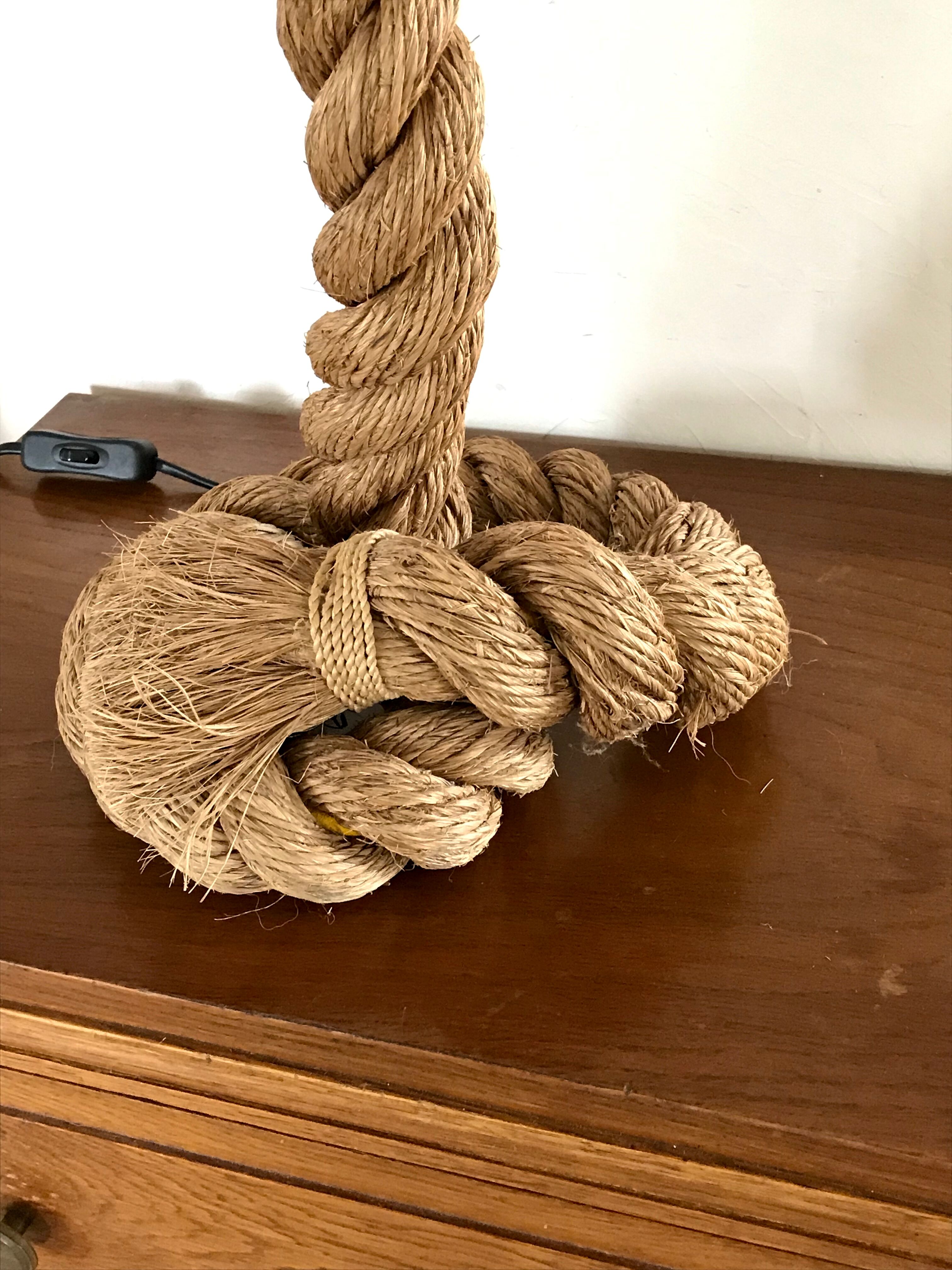 Rope vintage lamp