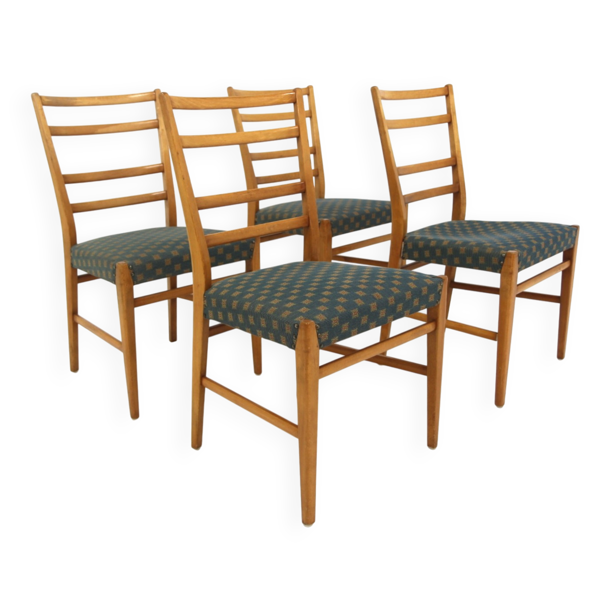 Set of 4 chairs, Petterson & Nilson, Stockholm, Sweden, 1970