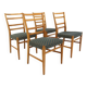 Set of 4 chairs, Petterson & Nilson, Stockholm, Sweden, 1970