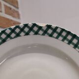 5 Sarreguemines and Digoin Scossais flat plates