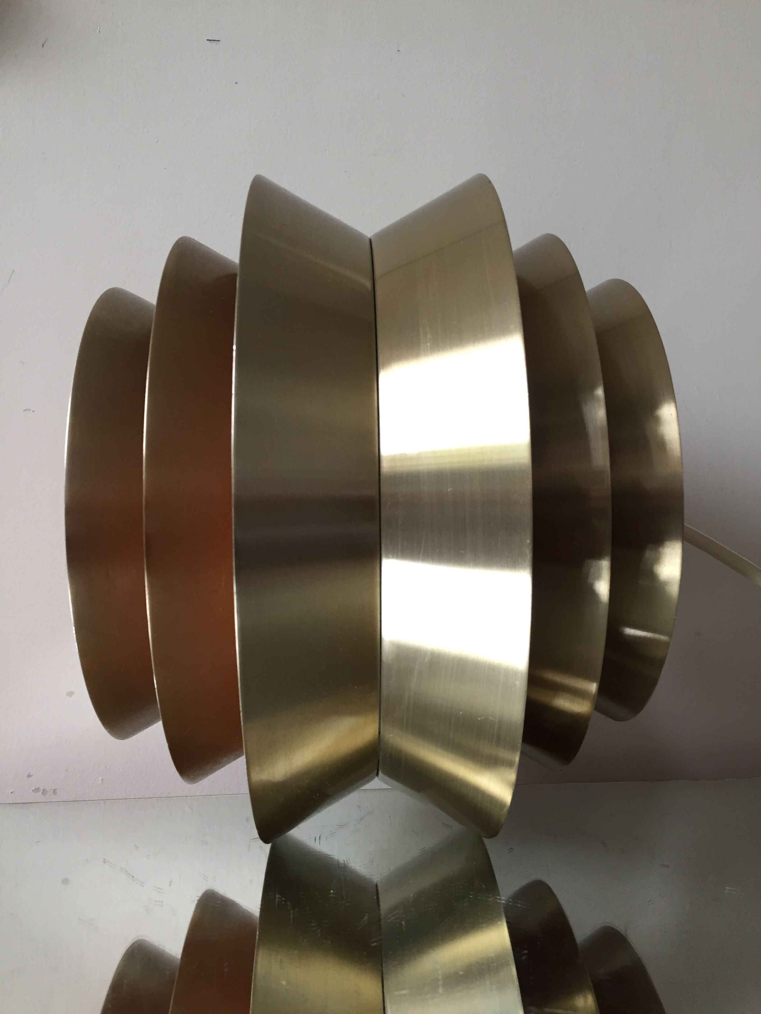 Brass hanging lamp by Carl Thore for Granhaga
