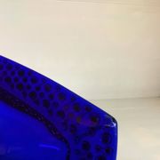 Grand vide poche bleu cobalt