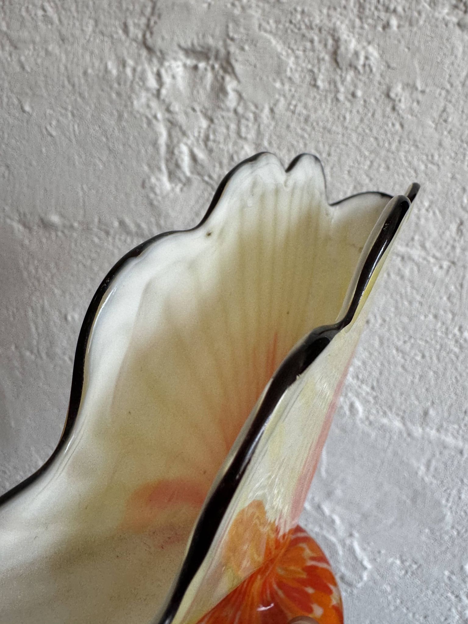 Vase éventail Franz Welz Art Déco