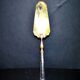 ART DECO pie shovel in silver and gold metal - Cake cover 1930