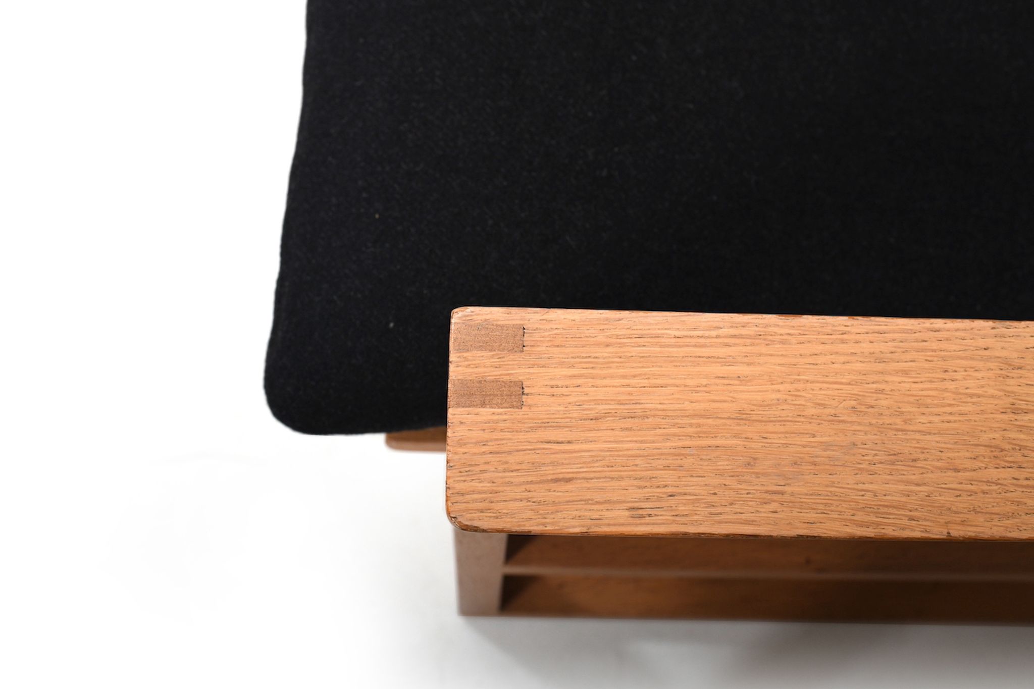 Børge Mogensen Sled Chairs BM-2254 and Stool 1960s