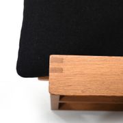 Børge Mogensen Sled Chairs BM-2254 and Stool 1960s