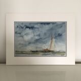 Abstract marinated watercolor