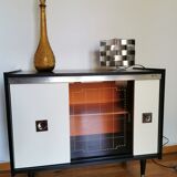 Vintage bar furniture on wheels