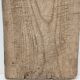 Cutting board solid wood patinated thick early twentieth century