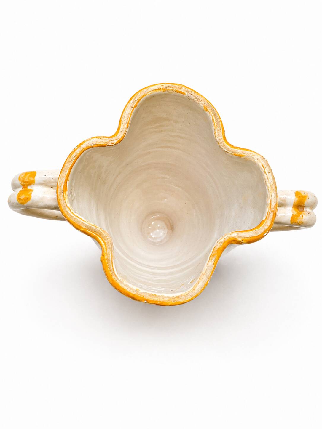 Brooch in Glazed Ceramic - Grottaglie Style, 1900