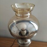 Pewter table lamp