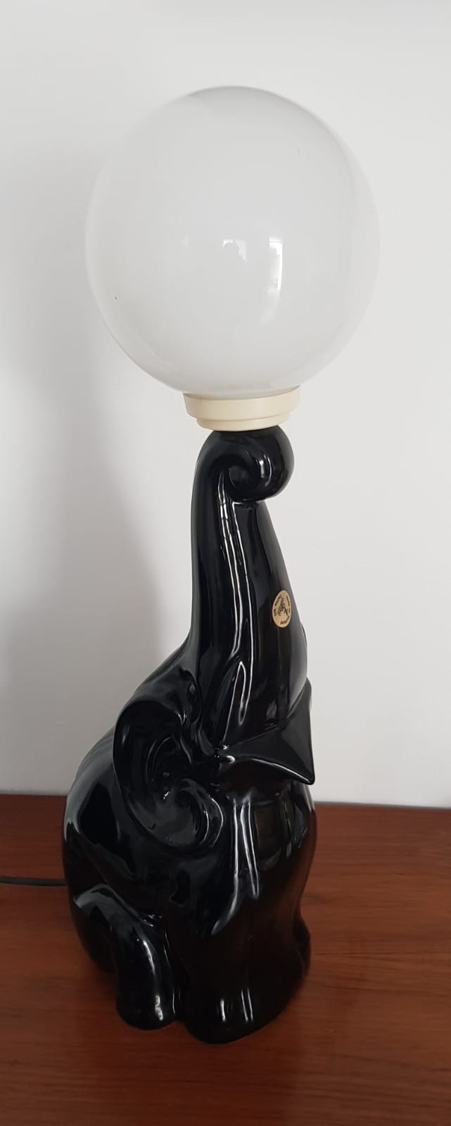 Ceramic lamp Delft 1980