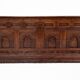 Baroque wooden chest from 1781.