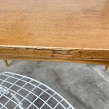 Table bureau stella vintage en hêtre
