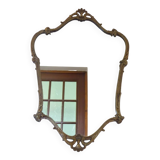Miroir à encadrement en bronze