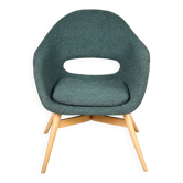 Shell Lounge Chair by Miroslav Navratil, 1960s, Czechoslovakia