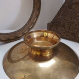 Antique brass bowl