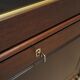Mahogany showcase, Danish design, 1970s, production: Denmark