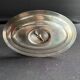 Silver metal helmet sauce boat - Christofle