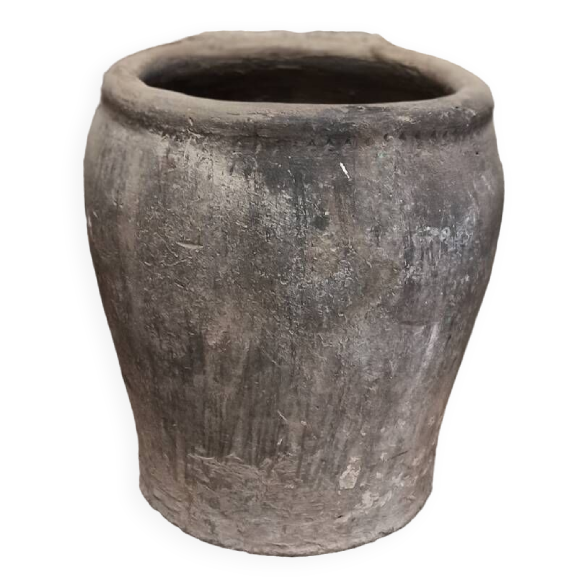 Old terracotta pot