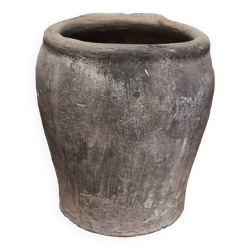 Old terracotta pot
