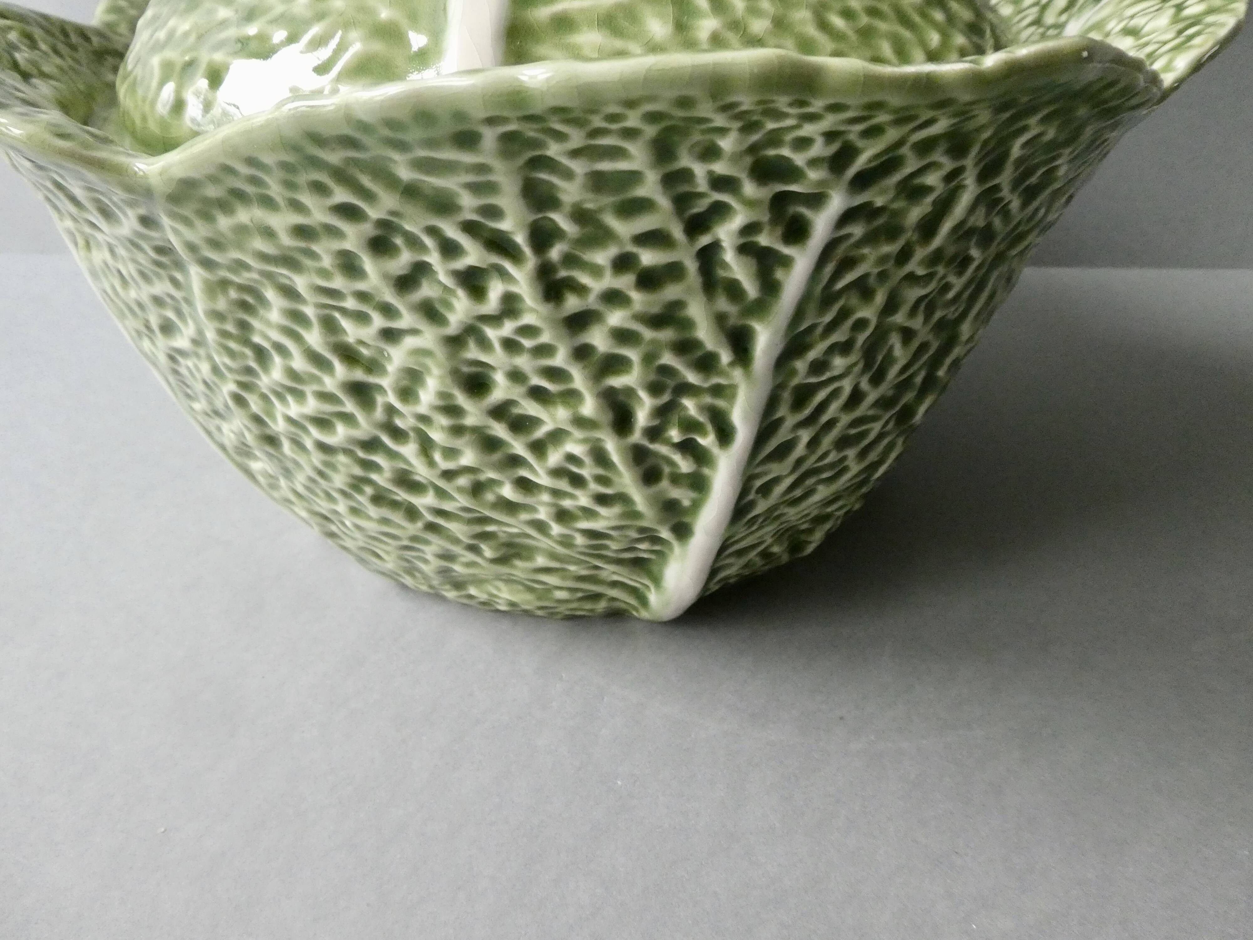Slurry soup bowl, cabbage shape