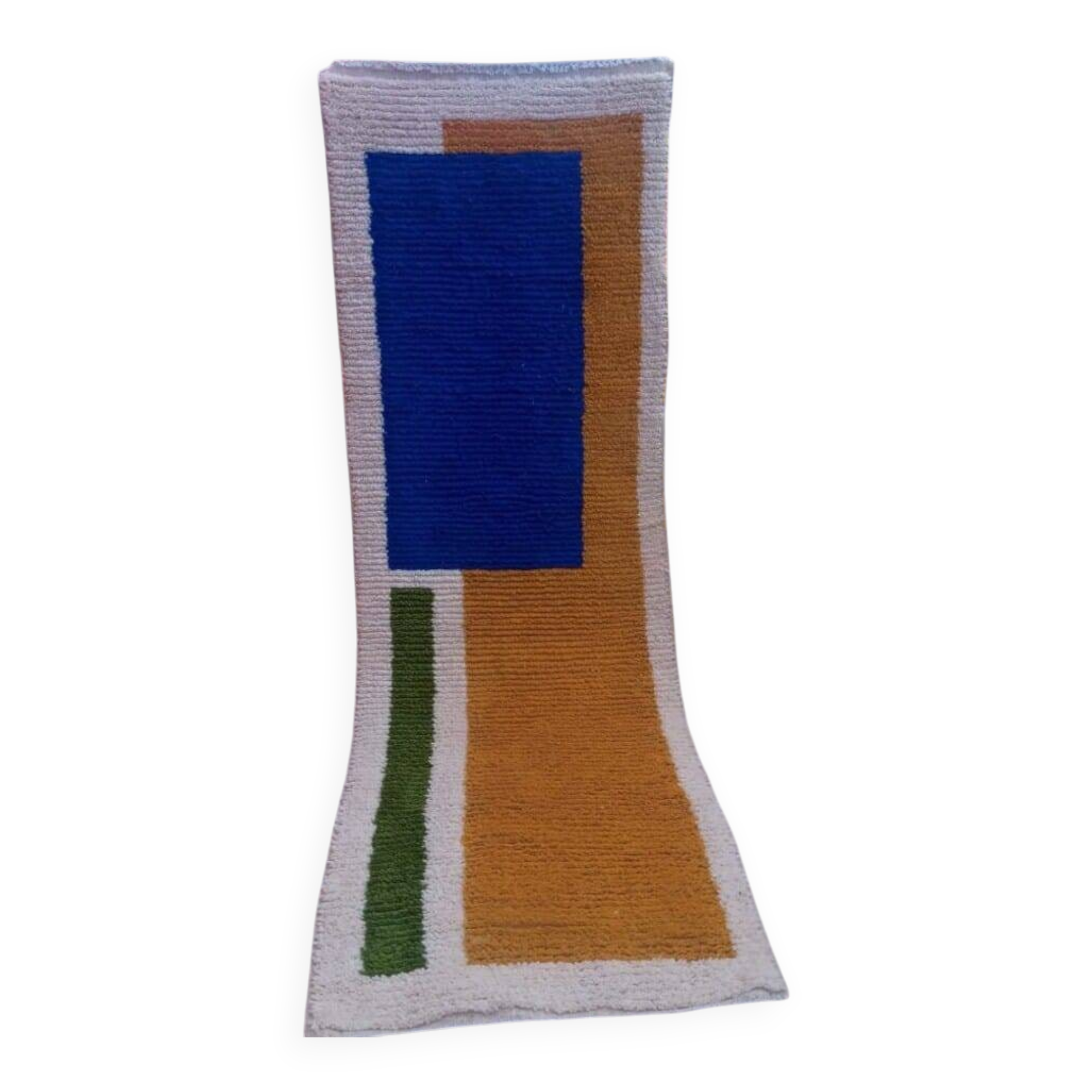 Traditional handmade hallway runner, size 75 x 300 cm