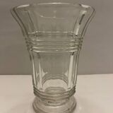 Vintage molded glass vase